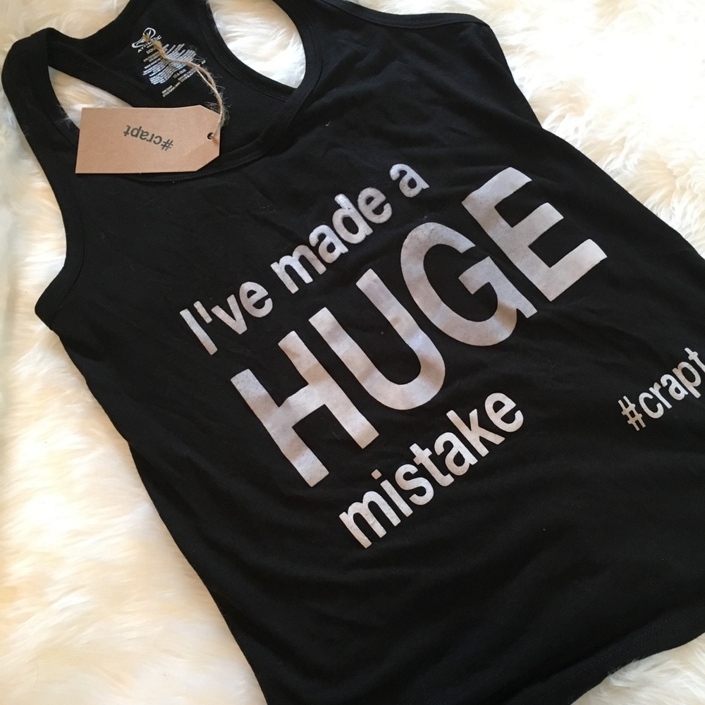 NWT Crappy Runners Tabk